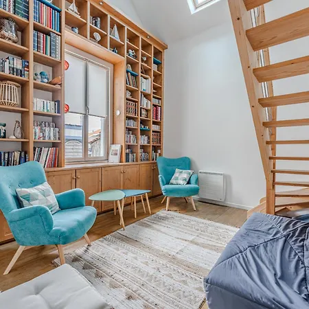 Maison Avec Jardin Clos, Proche Ocean Et Centre, Wifi, 7 Pers, Clim, Plancha, Non-fumeur - Fr-1-521-101 比斯卡罗斯海滩