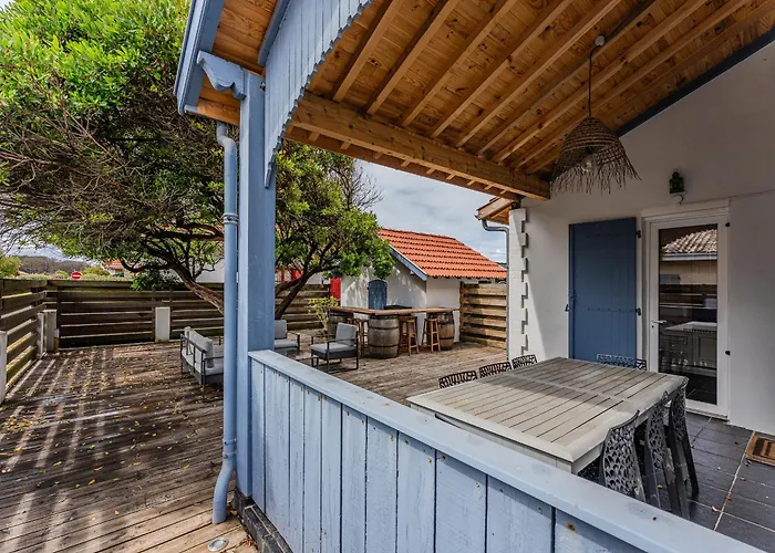 Maison Avec Jardin Clos, Proche Ocean Et Centre, Wifi, 7 Pers, Clim, Plancha, Non-fumeur - Fr-1-521-101 Feriehus *